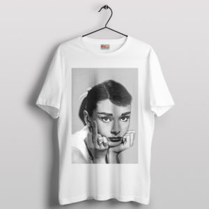 Vintage Audrey Hepburn Gesture Style T-Shirt