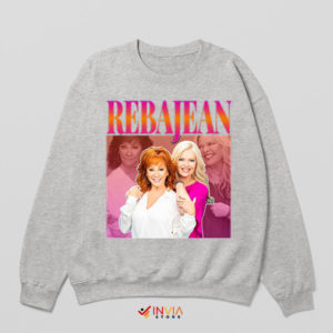 Vintage Country Legend Reba McEntire Sport Grey Sweatshirt