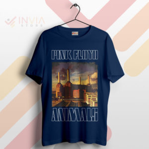 Vintage Pink Floyd's Animalistic Odyssey Navy T-Shirt