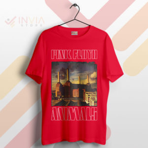 Vintage Pink Floyd's Animalistic Odyssey Red T-Shirt