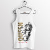 Vintage Queen Forever Graphic Art Tank Top