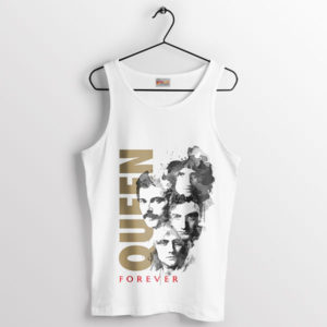 Vintage Queen Forever Graphic Art Tank Top