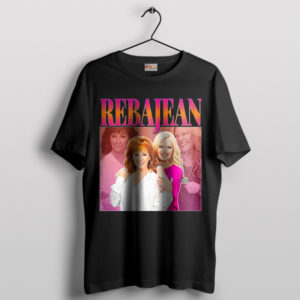 Vintage Reba Jean McEntire Tour 90's Black T-Shirt