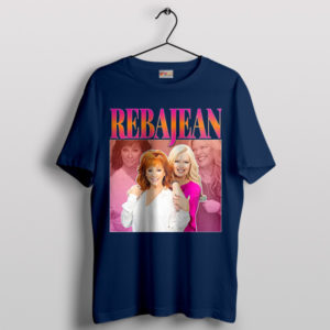 Vintage Reba Jean McEntire Tour 90's Navy T-Shirt