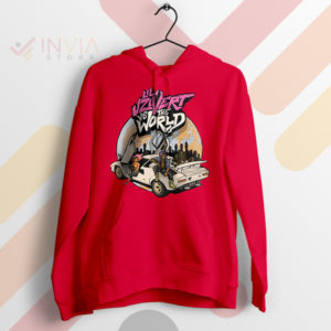 Vintage Statement Lil Uzi Vert vs The World Red Hoodie