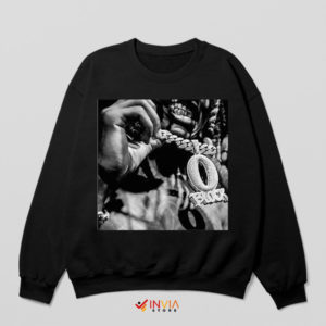 Von's World O Block Cover Art Black Sweatshirt
