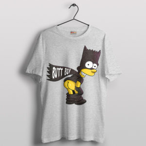 Wacky World of Butt Boy Bart Sport Grey T Shirt