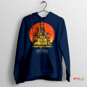 Warrior Spirit Dora Milaje Wakanda Navy Hoodie