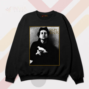 Waterfront Simple Minds Dove in Hand Black Sweatshirt