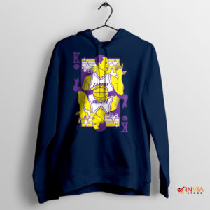 Wear Mamba Mentality Kobe Card King Navy Hoodie