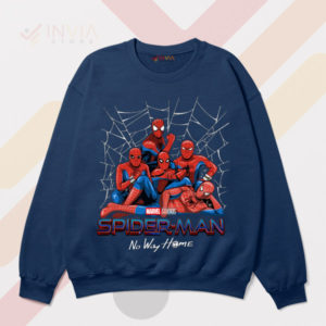 Wear Our No Way Home 3 Spider-Man Navy Sweatshirt