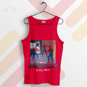 Wear Three Spiders No Way Home Red Tank Top
