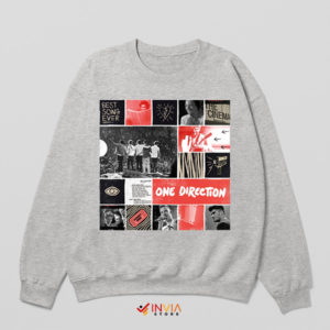 Wear Your Love for 1D All Albums Sport Grey Sweatshirt