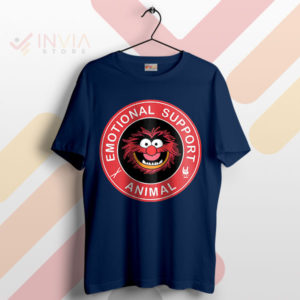 Wear Your Muppet Love Support Animal Navy T-Shirt
