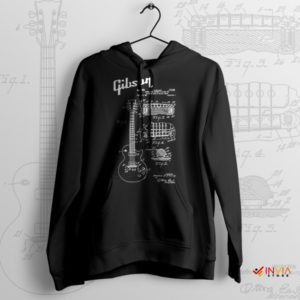 Wear for Music Gibson Guitar Blueprint Hoodie