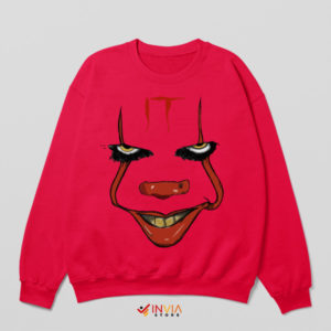 Wear the Fear Pennywise Face IT Red Sweatshirt