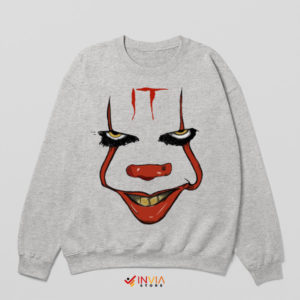 Wear the Fear Pennywise Face IT Sport Grey Sweatshirt