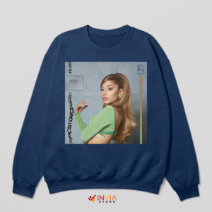 Wear the Magic Ariana Grande Positions Navy Sweatshirt