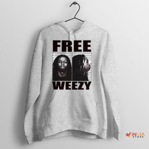 Weezy's World Unlocked Free Weezy Sport Grey Hoodie