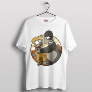 Why You Little Kong Homer And Bart T-Shirt