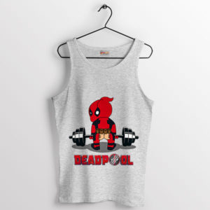 Workout like Wade Deadpool Gym Sport Grey Tank Top