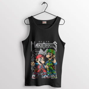 Worlds Heavy Metal Style Mario Bros Tank Top