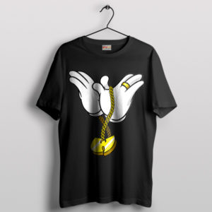 Wu-Tang Chain Mickey Magical Hands Black T-Shirt