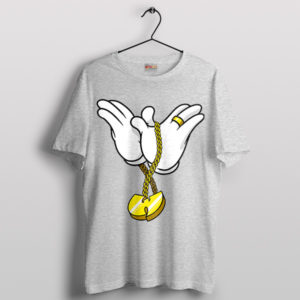 Wu-Tang Chain Mickey Magical Hands Sport Grey T-Shirt