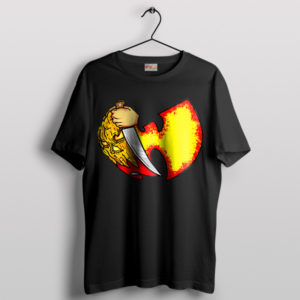 Wu-Tang Haunt Halloween Movie Black T-Shirt