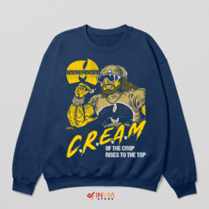 Wu-Tang Madness Macho Man Cream Navy Sweatshirt