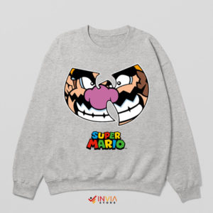 Wu-Tang World Mario's Adventure Sport Grey Sweatshirt