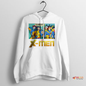 X-Men Exposed Love Scotty's Meme White Hoodie