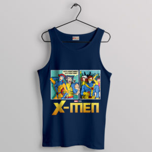 X-Men Scotty Doesn't Know Edition Navy Tank Top