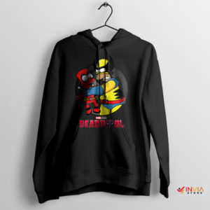 X-Men of Springfield Bartpool WolvHomer Black Hoodie