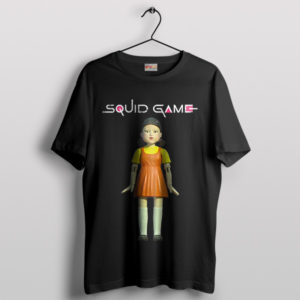 Young-hee's Survival Journey Squid Game Black T-Shirt