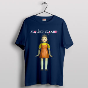 Young-hee's Survival Journey Squid Game Navy T-Shirt