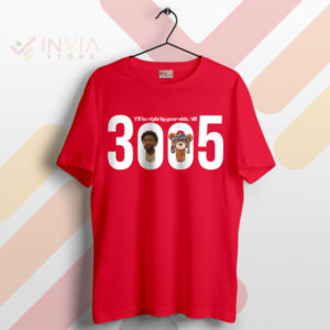 3005 Inspired Childish Gambino Merch Red T-Shirt