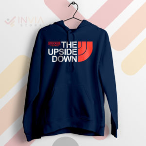 Adventure North Face x Stranger Things Navy Hoodie
