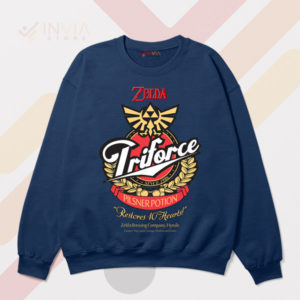 Adventure Triforce Pilsner Potion Navy Sweatshirt