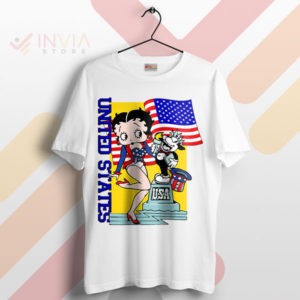 American Classic Betty Boop Art T-Shirt