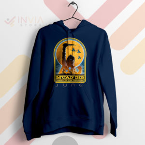 Arrakis Awakening Muad'Dib Dune Navy Hoodie