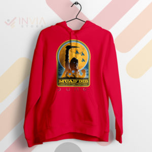 Arrakis Awakening Muad'Dib Dune Red Hoodie