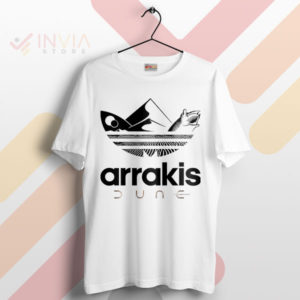 Arrakis Desert Three Stripes Adidas Art White T-Shirt