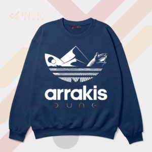 Arrakis Dune Expedition Three Stripes Navy Sweatshirt