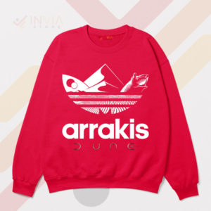 Arrakis Dune Expedition Three Stripes Red Sweatshirt