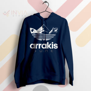 Arrakis Dune Trek Three Stripes Adidas Navy Hoodie