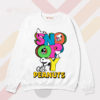 Art Snoopy's World Iconic Peanuts Sweatshirt