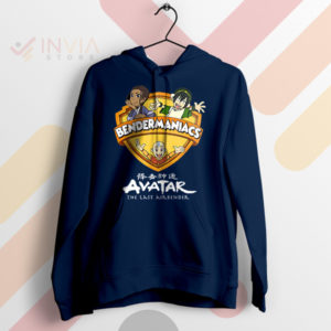 Avatar Energy Bendermaniacs Animaniacs Navy Hoodie