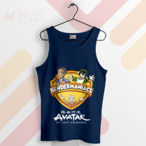 Avatar Fun Bendermaniacs Animaniacs Navy Tank Top