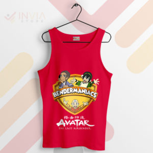 Avatar Fun Bendermaniacs Animaniacs Red Tank Top